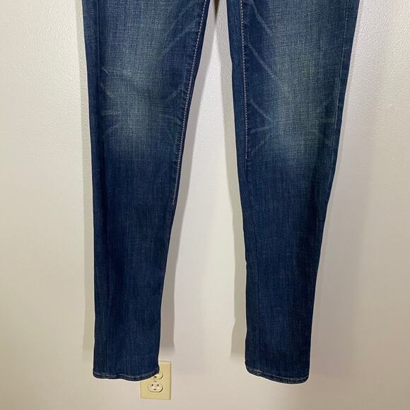 American Eagle Straight Leg Super Stretch Jeans Womens Size 2 - Picture 3 of 6